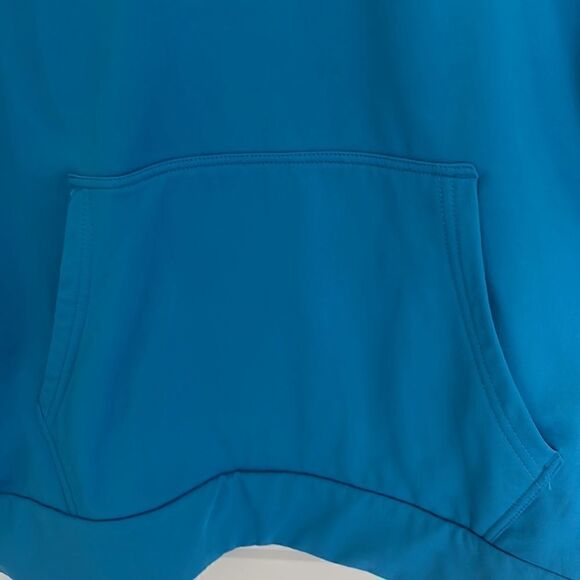 Chocolate Made Me Do it Pullover Hoodie Blue with Chocolate Pockets NWOT RARE - Picture 2 of 6